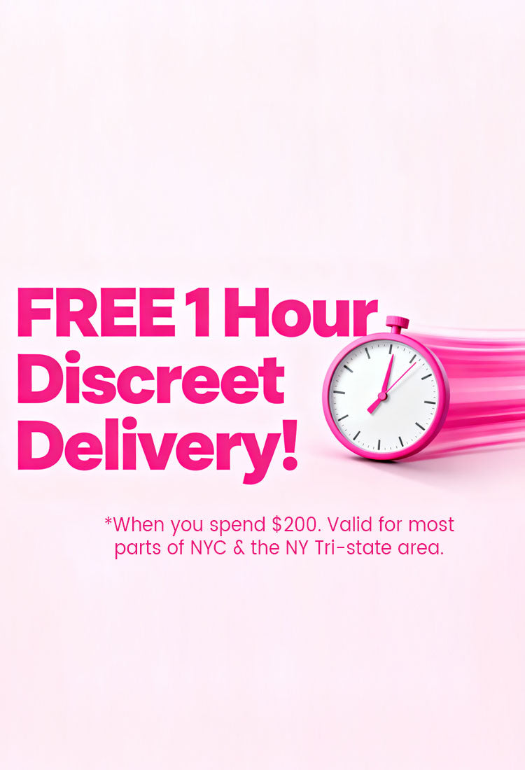 Free 1 Hour Discreet Delivery